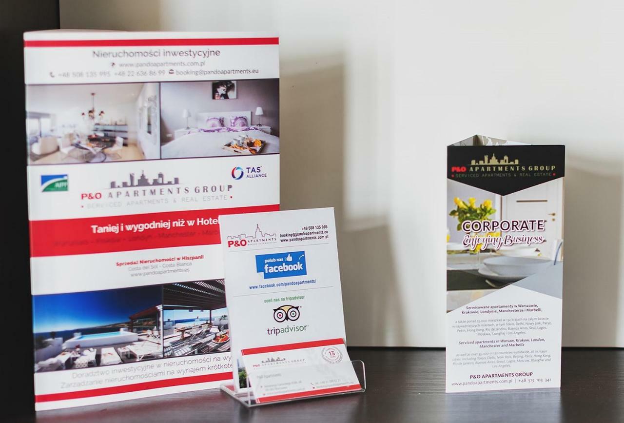 P&O Serviced Apartments Anielewicza วอร์ซอ ภายนอก รูปภาพ